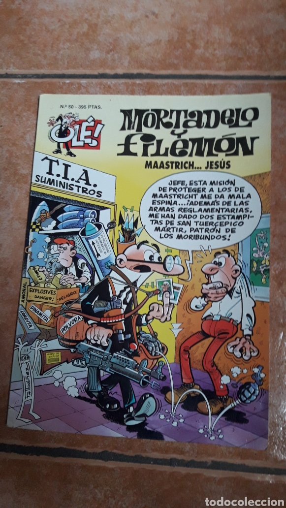 C&oacute;mics: Mortadelo y Filemon Maastrich ... Jes&uacute;s ! N&deg;50 - Foto 1