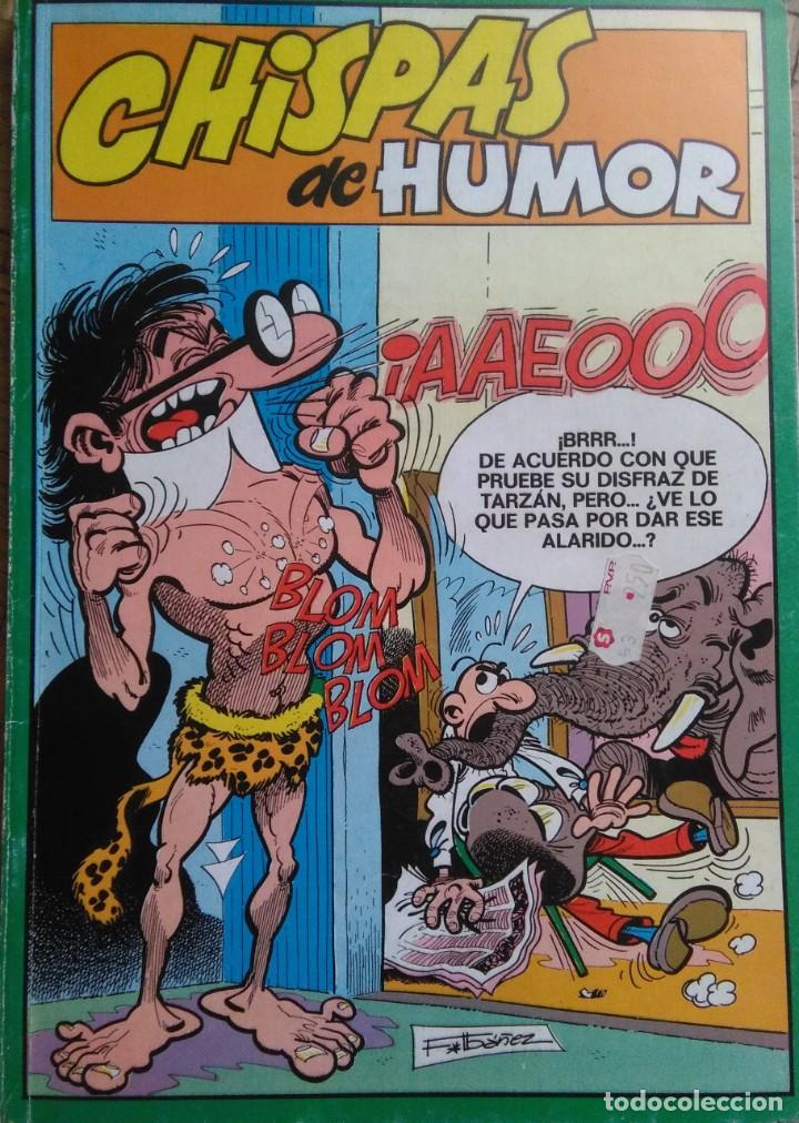 C&oacute;mics: Tebeo Chispas de Humor - A&ntilde;o 1987 - Foto 1