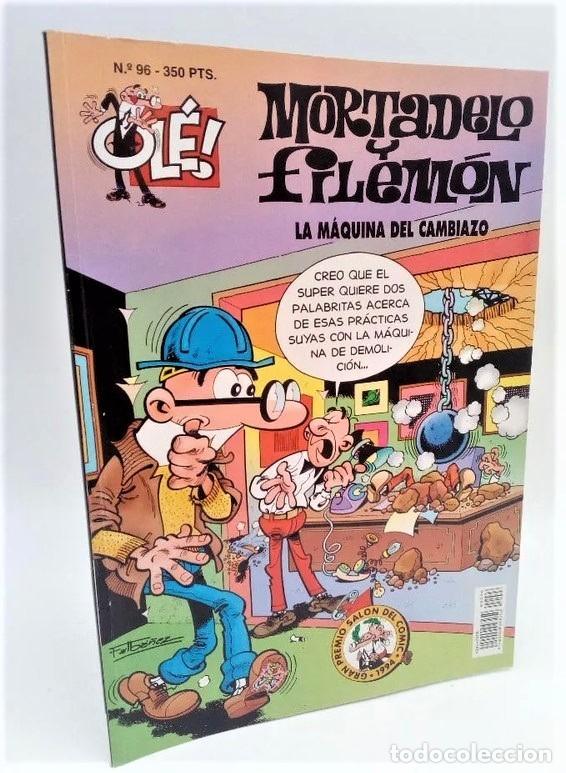 MORTADELO Y FILEMON LA MAQUINA DEL CAMBIAZO 96 TAPA RELIEVE (Tebeos y Comics - Ediciones B - Clásicos Españoles)