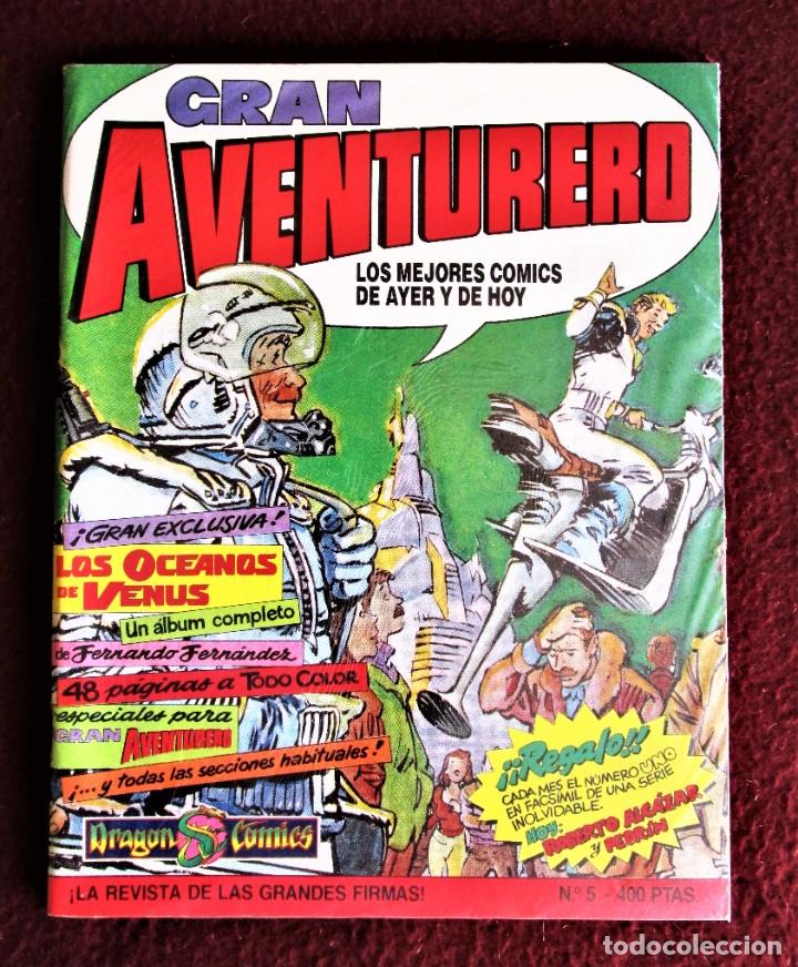 C&oacute;mics: GRAN AVENTURERO N&ordm;5 Dragon comics Muy bien conservado - Foto 1