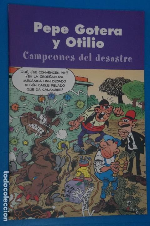 C&oacute;mics: COMIC DE PEPE GOTERA Y OTILIO CAMPEONES DEL DESASTRE A&Ntilde;O 2003 DE EDICIONES B - Foto 1