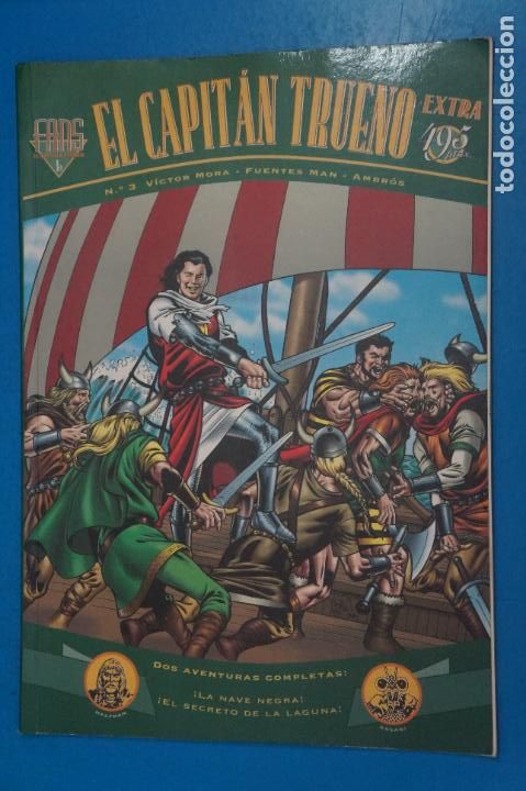 C&oacute;mics: COMIC DE EL CAPITAN TRUENO NAVE NEGRA N&ordm; 3 A&Ntilde;O 1999 DE EDICIONES B - Foto 1
