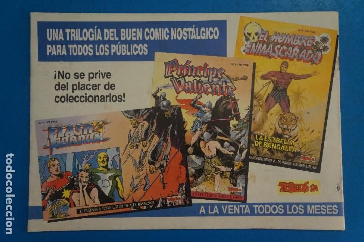 C&oacute;mics: COMIC DE FLASH GORDON N&ordm; 15 A&Ntilde;O 1988 DE EDICIONES B EDICION HISTORICA - Foto 2