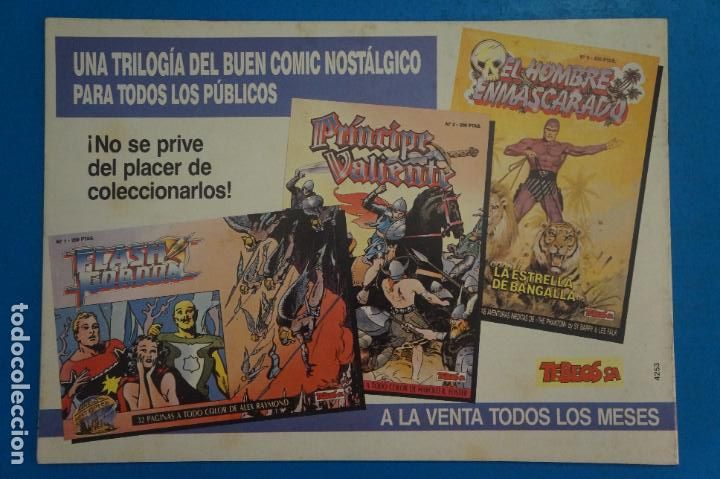 C&oacute;mics: COMIC DE FLASH GORDON N&ordm; 11 A&Ntilde;O 1988 DE EDICIONES B EDICION HISTORICA - Foto 2