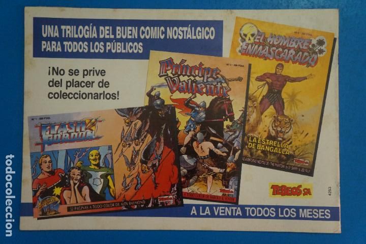C&oacute;mics: COMIC DE FLASH GORDON N&ordm; 9 A&Ntilde;O 1988 DE EDICIONES B EDICION HISTORICA - Foto 2