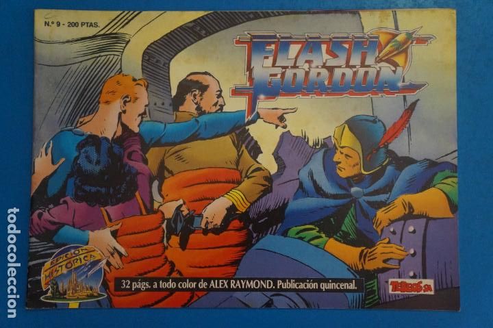 C&oacute;mics: COMIC DE FLASH GORDON N&ordm; 9 A&Ntilde;O 1988 DE EDICIONES B EDICION HISTORICA - Foto 1