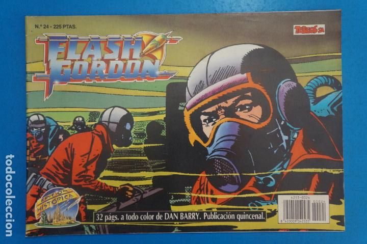 C&oacute;mics: COMIC DE FLASH GORDON N&ordm; 24 A&Ntilde;O 1988 DE EDICIONES B EDICION HISTORICA - Foto 1