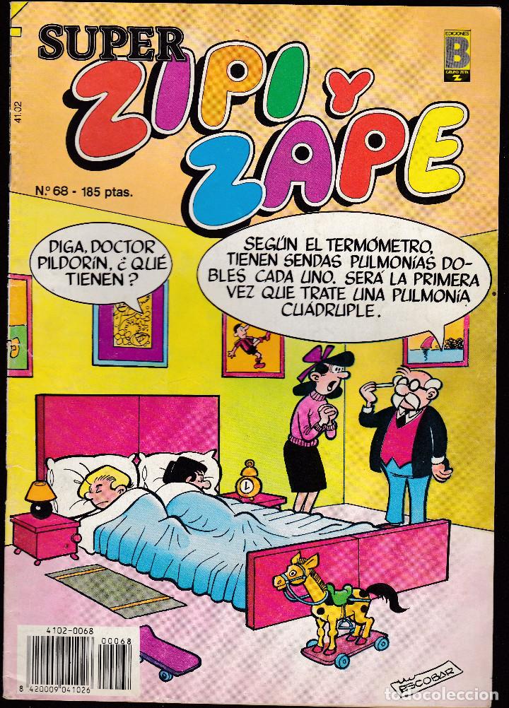C&oacute;mics: SUPER ZIPI ZAPE - N&ordm; 68 - 1990 - EDICIONES B - - Foto 1