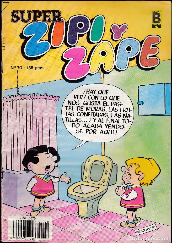 C&oacute;mics: SUPER ZIPI ZAPE - N&ordm; 70 - 1990 - EDICIONES B - - Foto 1