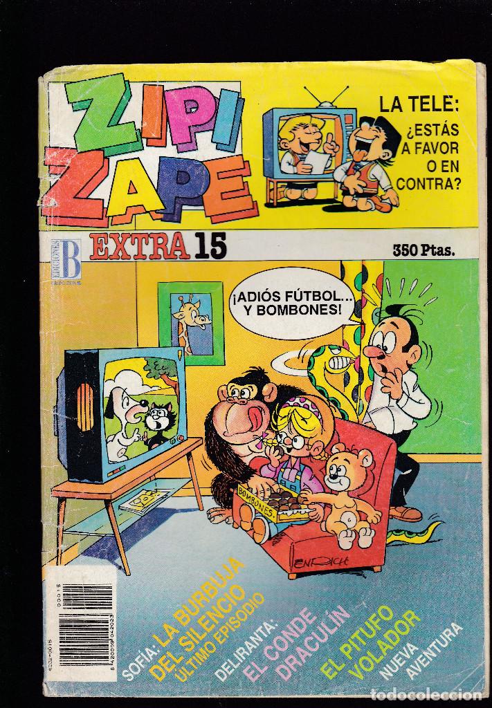 C&oacute;mics: ZIPI ZAPE EXTRA 15 - 1990 - EDICIONES B - - Foto 1