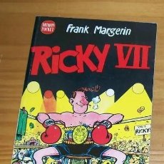 Cómics: RICKY VII - FRANK MARGERIN - DRAGON POCKET - EDICIONES B - STOCK LIBRERIA SIN USAR / 1991. Lote 278829513