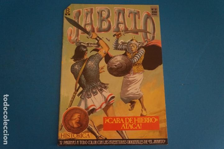 C&oacute;mics: COMIC DE JABATO CARA DE HIERRO ATACA A&Ntilde;O 1987 N&ordm; 37 DE EDICIONES B - Foto 1