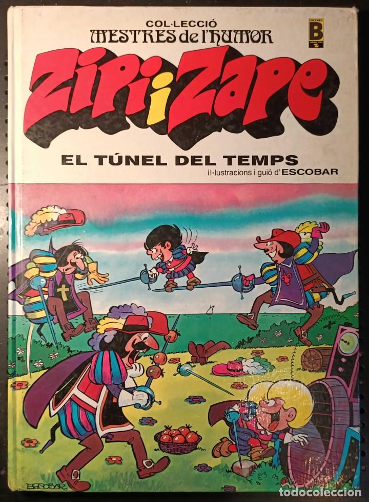 C&oacute;mics: Libro: Zipi y Zape, El T&uacute;nel del Temps de Escobar, Ed. Bru&ntilde;o, C&oacute;mic Infantil, 1990 - Foto 2