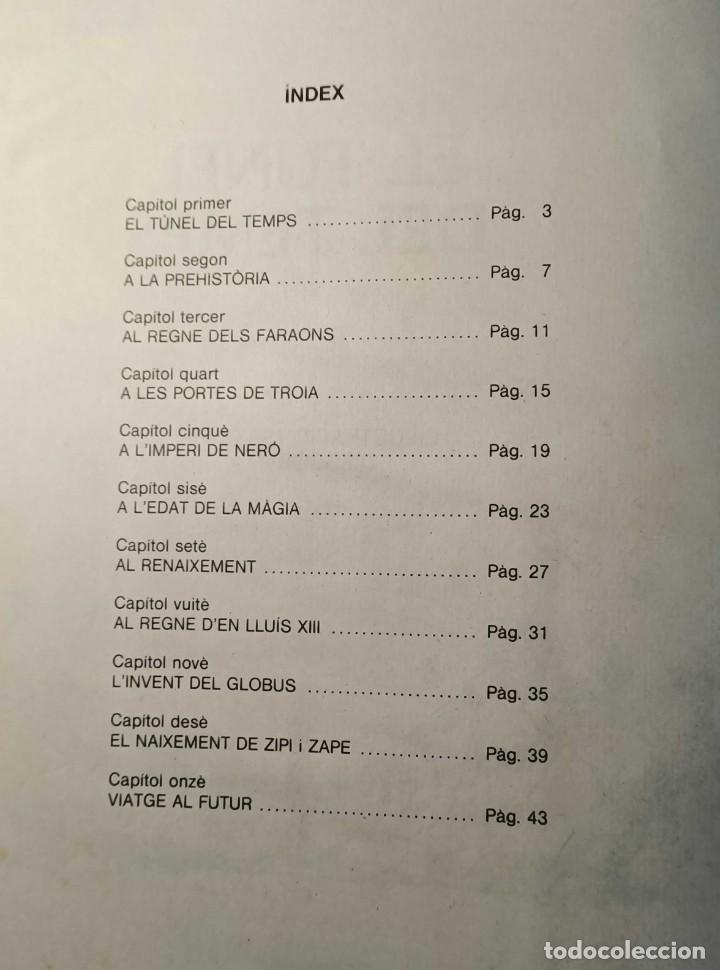 C&oacute;mics: Libro: Zipi y Zape, El T&uacute;nel del Temps de Escobar, Ed. Bru&ntilde;o, C&oacute;mic Infantil, 1990 - Foto 4