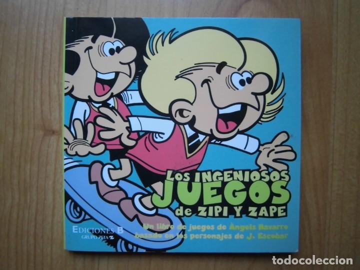 C&oacute;mics: LOS INGENIOSOS JUEGOS DE ZIPI Y ZAPE EDICIONES B - Foto 1