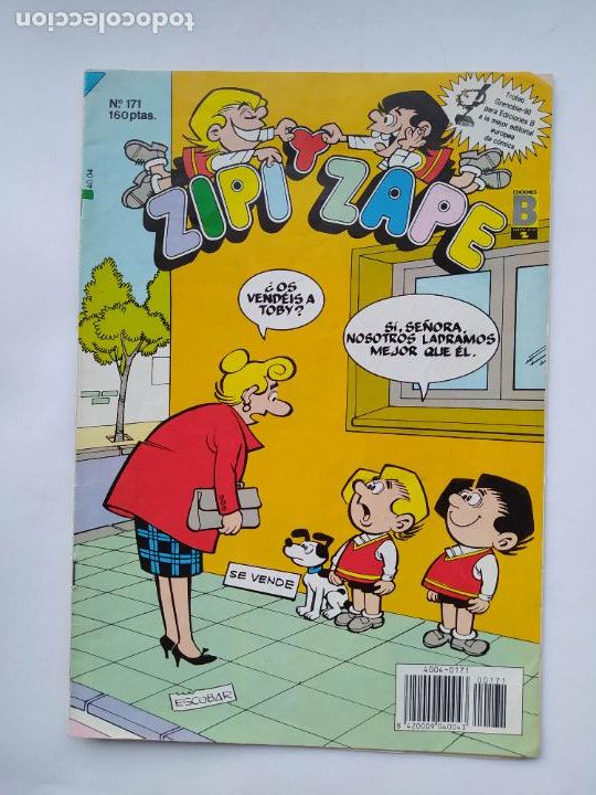 C&oacute;mics: ZIPI ZAPE N&ordm; 171. EDICIONES B. TDKC114 - Foto 1