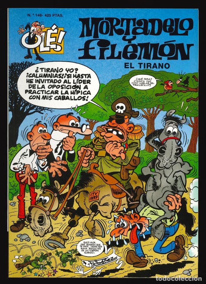 C&oacute;mics: MORTADELO Y FILEM&Oacute;N - EDICIONES B / N&Uacute;MERO 148 (1&ordf; EDICI&Oacute;N) 1999 - Foto 1