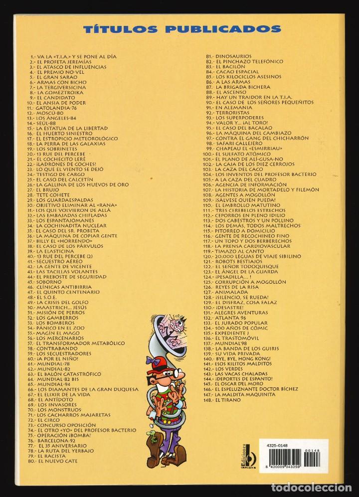 C&oacute;mics: MORTADELO Y FILEM&Oacute;N - EDICIONES B / N&Uacute;MERO 148 (1&ordf; EDICI&Oacute;N) 1999 - Foto 2