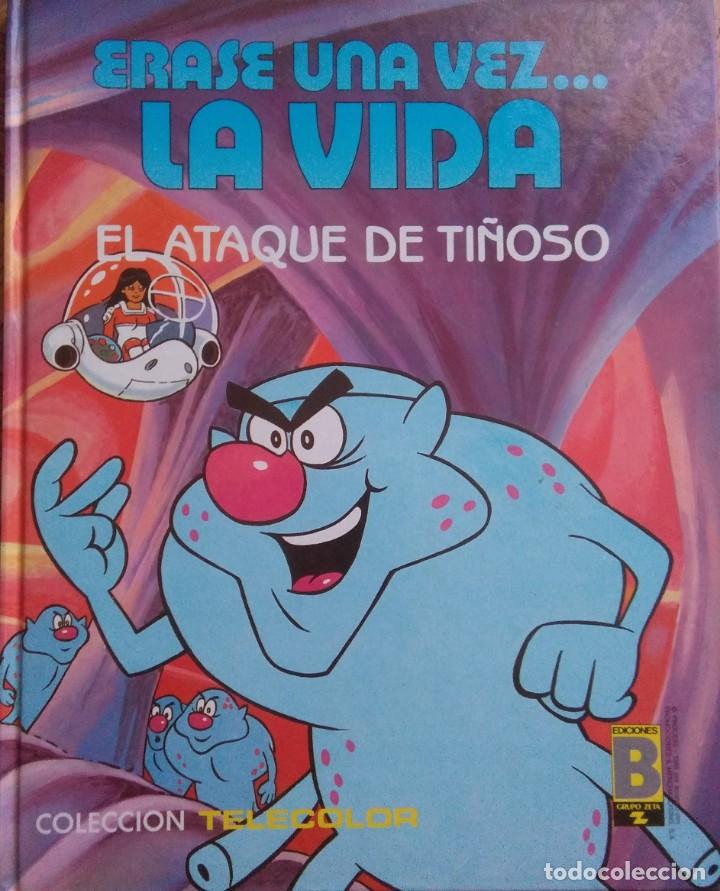 C&oacute;mics: 4 libros de &Eacute;rase una vez la vida - Telecolor - 1985 - Foto 2