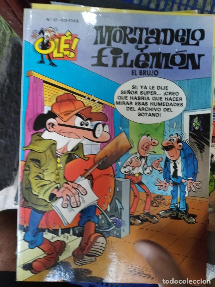 C&oacute;mics: Colecci&oacute;n Ol&eacute;!. Mortadelo y Filem&oacute;n. El Brujo. N&ordm; 27 - Foto 1