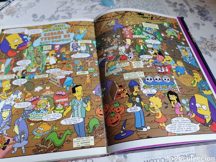 C&oacute;mics: LA CABA&Ntilde;A DEL TERROR DE BART SIMPSON ESCALOFRIANTE Y ESPANTOSACULAR. EDICIONES B - Foto 3