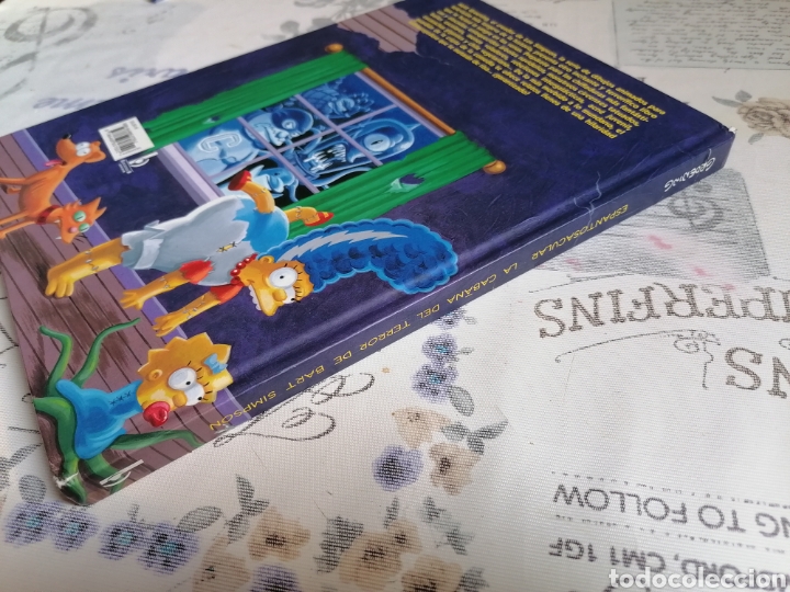 C&oacute;mics: LA CABA&Ntilde;A DEL TERROR DE BART SIMPSON ESCALOFRIANTE Y ESPANTOSACULAR. EDICIONES B - Foto 7