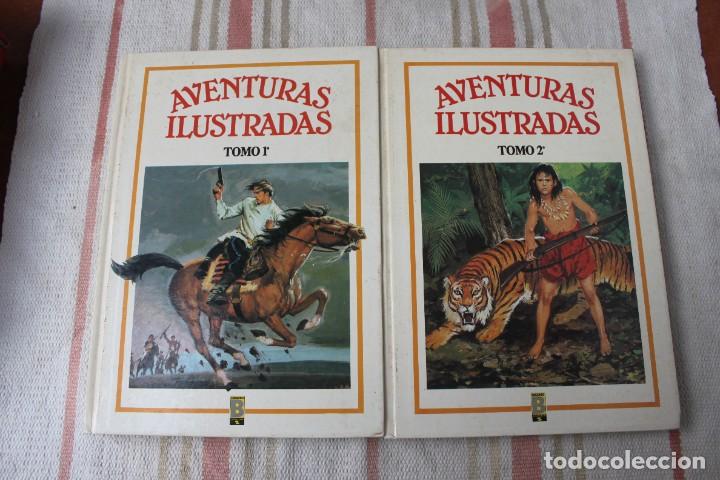 C&oacute;mics: AVENTURAS ILUSTRADAS TOMOS 1 Y 2 ; EDICIONES B - Foto 1