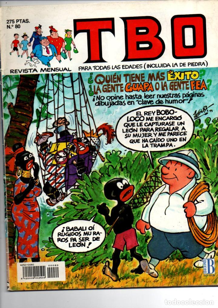 C&oacute;mics: TBO, N&ordm; 80. EDICIONES B, SEPTIEMBRE 1994 - Foto 1