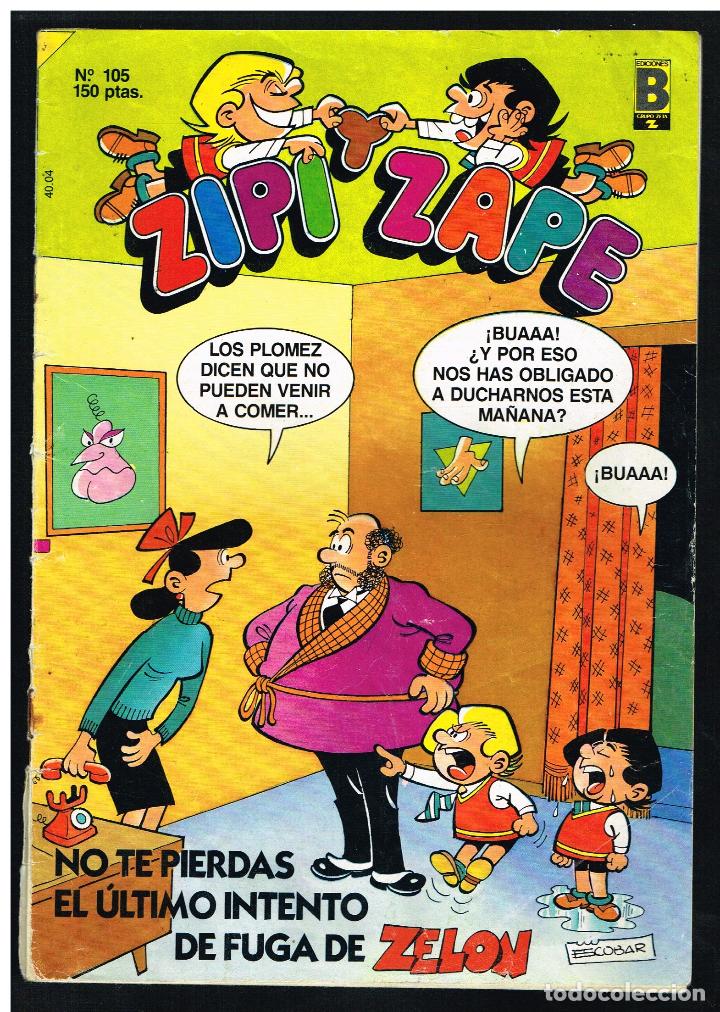 C&oacute;mics: ZIPI Y ZAPE - N&ordm; 105 - 1989 - Foto 1