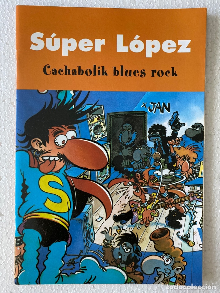 C&oacute;mics: SUPERCOMICS #8 -SUPER L&Oacute;PEZ- CACHABOLIK BLUES ROCK -Ediciones B 2003 &laquo;perfecto estado&raquo; - Foto 1