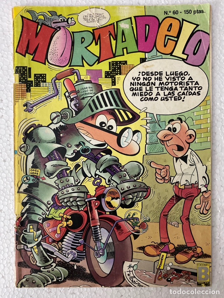C&oacute;mics: MORTADELO 60 - EDICIONES B - De retapado - Foto 1
