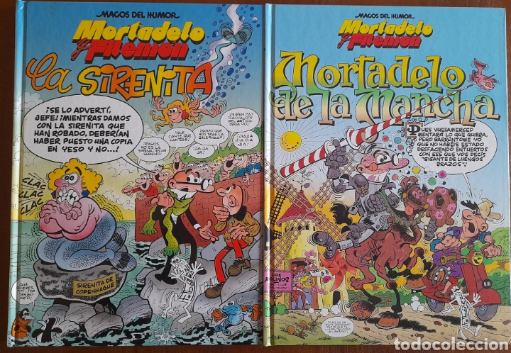 C&oacute;mics: 2 t&iacute;tulos Mortadelo y Filemon - Magos del Humor - Foto 1