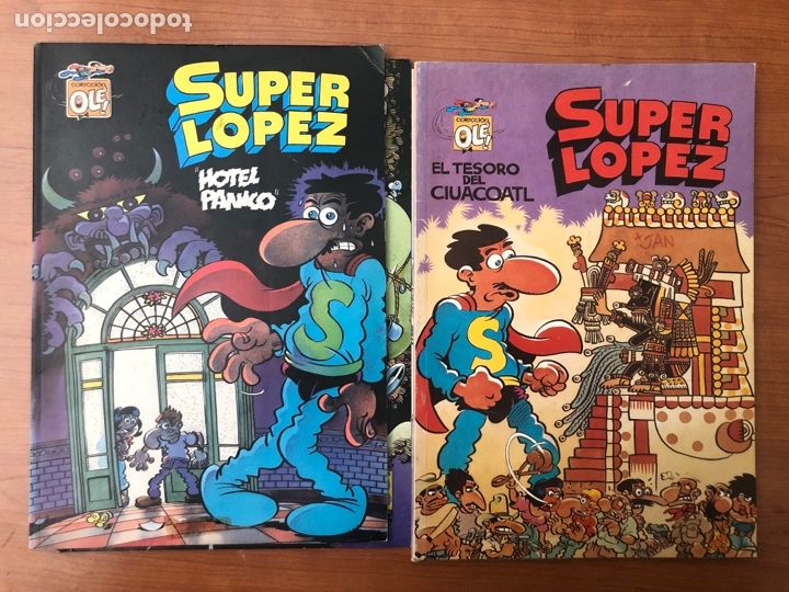 C&oacute;mics: SUPER LOPEZ-COLECCI&Oacute;N OLE-6 NUMEROS-A&Ntilde;OS 1990. - Foto 2