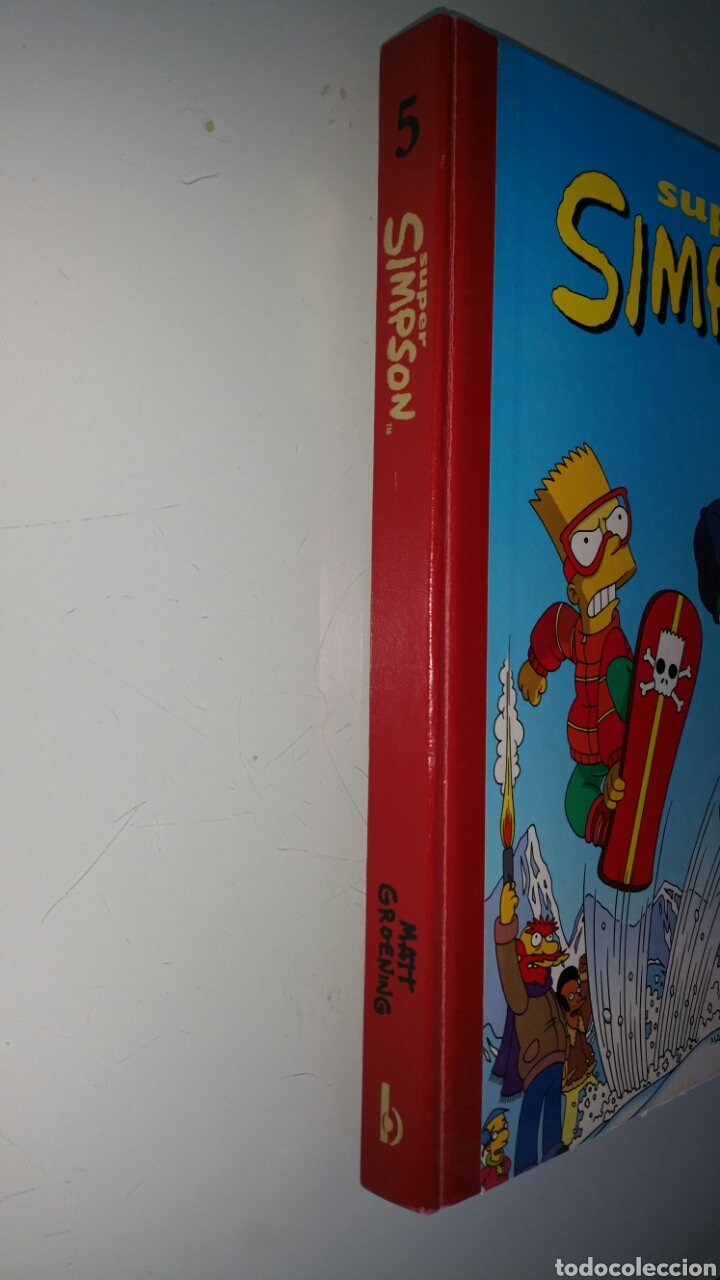 C&oacute;mics: Super Simpson n. 5. Matt Groening, 4a edici&oacute;n: octubre 2001. - Foto 2