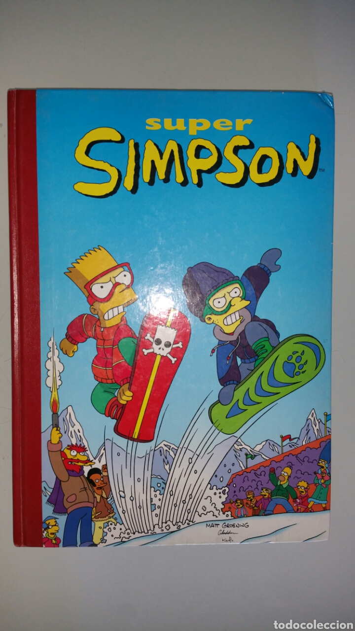 C&oacute;mics: Super Simpson n. 5. Matt Groening, 4a edici&oacute;n: octubre 2001. - Foto 1
