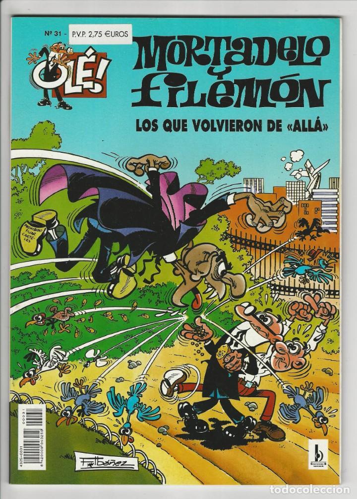 C&oacute;mics: Ediciones B. Colecci&oacute;n Ol&eacute; Mortadelo y Filem&oacute;n. 31 - Foto 1