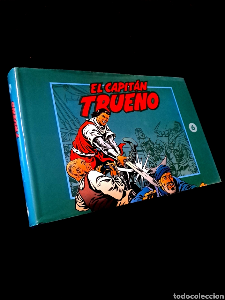 C&oacute;mics: EXCELENTE ESTADO EL CAPITAN TRUENO 6 FACSIMIL EDICIONES B TOMO - Foto 1