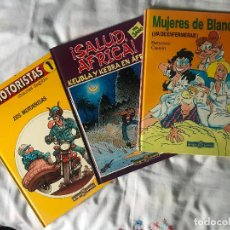 Cómics: 3 DRAGON COMICS PARA EDICIONES B, SALUD AFRICA, MUJERES DE BLANCO, LOS MOTORISTAS, NUM. 1. Lote 297763963
