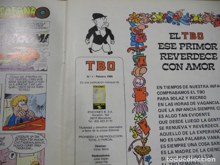C&oacute;mics: TBO n. 1 Ediciones B. Febrero 1988 - Foto 3