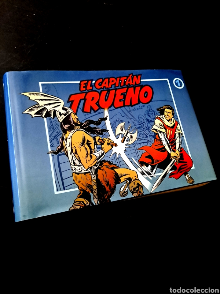 C&oacute;mics: EXCELENTE ESTADO EL CAPITAN TRUENO 1 TOMO FACSIMIL EDICIONES B - Foto 1