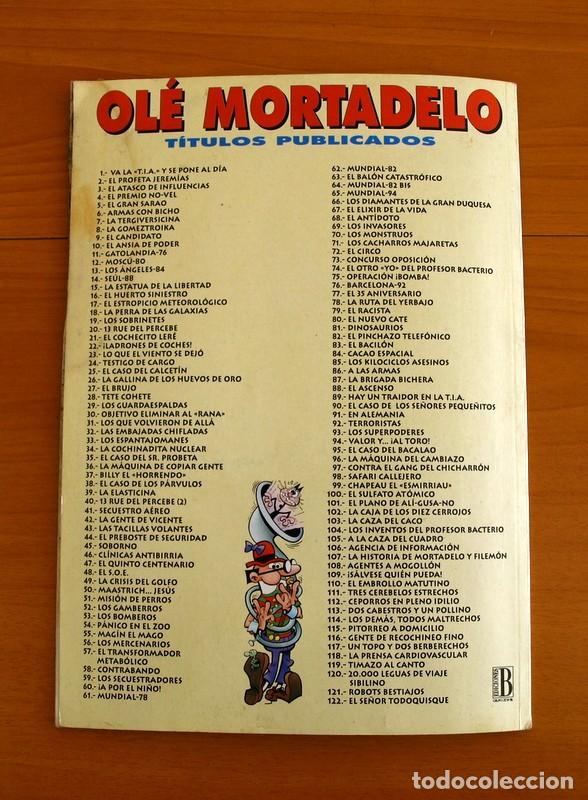 C&oacute;mics: Mortadelo y Filem&oacute;n - N&ordm; 27, El Brujo - Ediciones B a&ntilde;o 1996 - 1&ordf; Edici&oacute;n OL&Eacute; - Foto 2