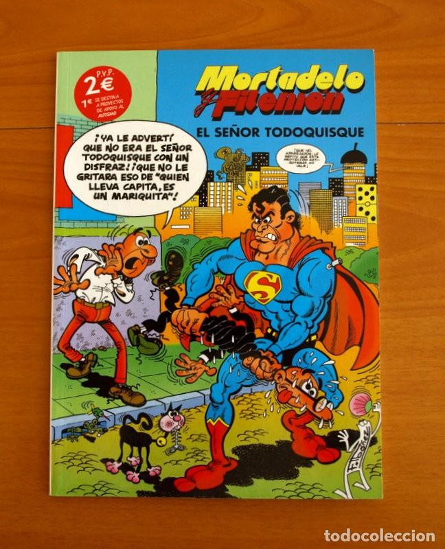 C&oacute;mics: Mortadelo y Filem&oacute;n - El Se&ntilde;or Todoquisque - Ediciones B a&ntilde;o 2005 - Foto 1