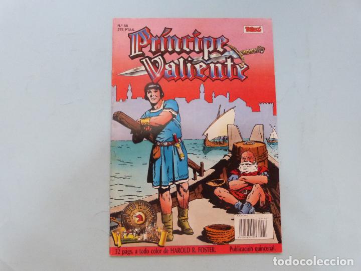 C&oacute;mics: COMIC DE PRINCIPE VALIENTE N&ordm; 58 A&Ntilde;O 1988 DE EDICIONES B EDICION HISTORICA - Foto 1