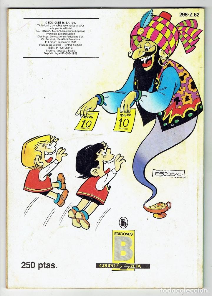 C&oacute;mics: OL&Eacute;! ZIPI Y ZAPE N&ordm; 298 - EDICIONES B. - 1&ordf; EDICI&Oacute;N JUNIO 1989 - Foto 3