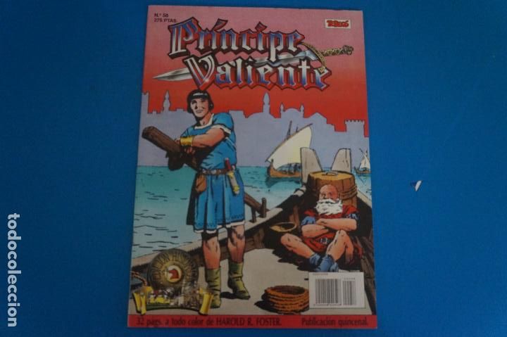 C&oacute;mics: COMIC DE PRINCIPE VALIENTE N&ordm; 58 A&Ntilde;O 1988 DE EDICIONES B EDICION HISTORICA - Foto 1