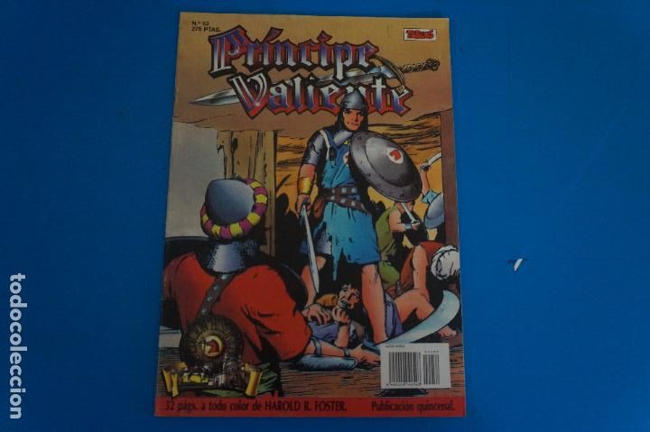 C&oacute;mics: COMIC DE PRINCIPE VALIENTE N&ordm; 52 A&Ntilde;O 1988 DE EDICIONES B EDICION HISTORICA - Foto 1