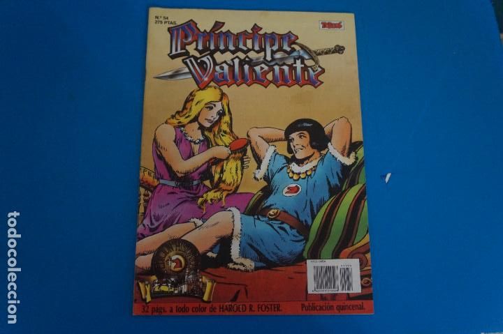 C&oacute;mics: COMIC DE PRINCIPE VALIENTE N&ordm; 54 A&Ntilde;O 1988 DE EDICIONES B EDICION HISTORICA - Foto 1