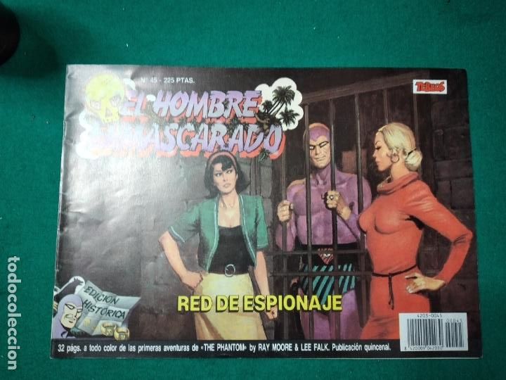 C&oacute;mics: EL HOMBRE ENMASCARADO N&ordm; 45.EDICIONES B 1988. - Foto 1