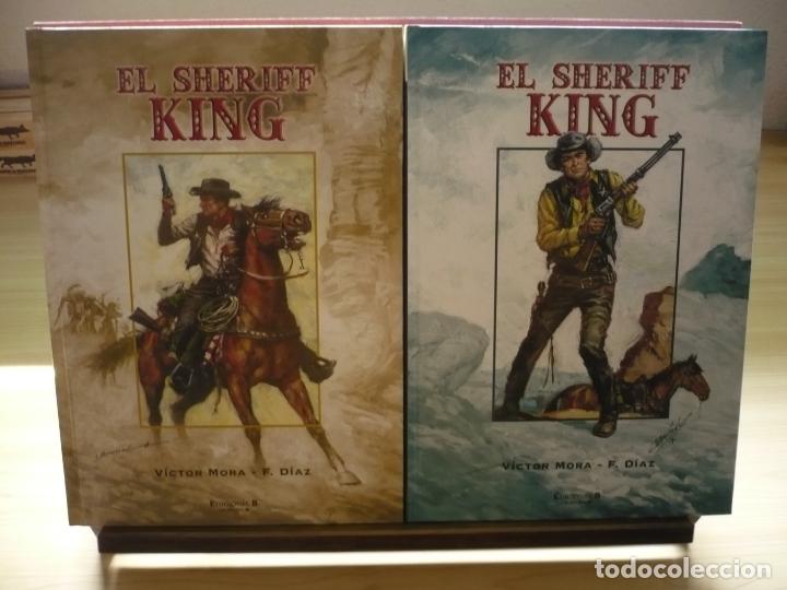 C&oacute;mics: El Sheriff King. Mora & D&iacute;az. 2 Vol&uacute;menes, Ediciones B, 2006-2007. - Foto 1