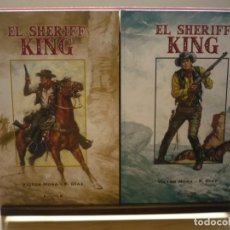 Cómics: EL SHERIFF KING. MORA & DÍAZ. 2 VOLÚMENES, EDICIONES B, 2006-2007.. Lote 304362618